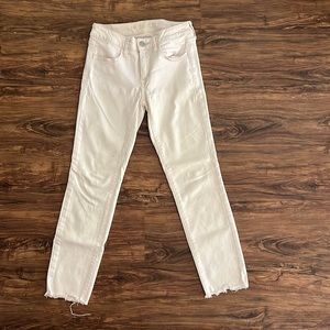 American eagle pale pink jegging super stretch jeans